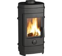 Poele a bois INVICTA Remilly - Puissance optimale: 7 kW - Max: 10,5 kW - Bûches 33 cm max - Fonte - Fabriqué en France - Ecodesign