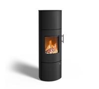 Poêle à bois Königshütte Ursa 6 kW acier noir, Glastür