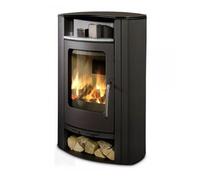 Poêle à bois Koppe Caron Aqua 10,5 kW Hydro Acier noir