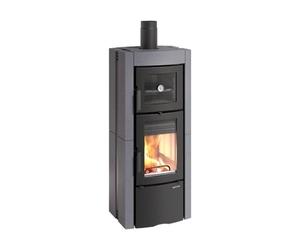 Poêle à bois La Nordica Ester Forno 5.0 | 8 kW avec compartiment de cuisson