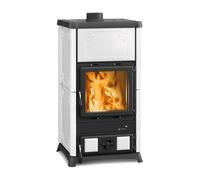 Poêle à bois La Nordica Fedora.16 8,3 kW Majolique blanc