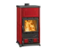 Poêle à bois La Nordica Fedora.16 8,3 kW majolique bordeaux