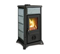 Poêle à bois La Nordica Gemma 6 kW pierre naturelle