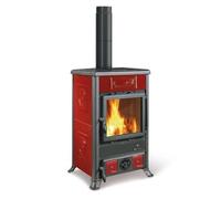 Poêle à bois La Nordica Rossella R1.16 | 9 kW Majolique Liberty Bordeaux