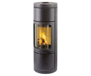 Poêle à bois Leda Novia Plus 6 kW accumulateur de chaleur Sans le LEDATRONIC LT3 WiFi