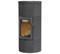 Poêle à bois Lotus Maestro 1 | 6 kW accumulateur de chaleur Gris, Indian Night