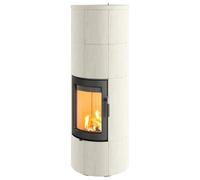 Poêle à bois Lotus Maestro 2 | 6 kW accumulateur de chaleur Gris, Limestone