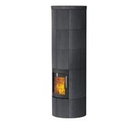 Poêle à bois Lotus Maestro 3 ecoLine 6,7 kW accumulateur Dépendant de l’air ambiant, habillage Indian Night, Noir