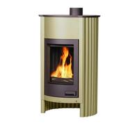 Poêle à bois Masterflamme Grande I 17,4 kW Olive