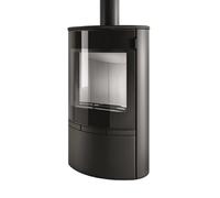 Poêle à bois MCZ Saya 10 kW acier noir