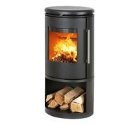 Poêle à bois Morsoe 6843 | 5,9 kW avec un compartiment pour ranger le bois