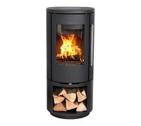 Poêle à bois Morsoe 7343 | 4,3 kW avec un compartiment pour ranger le bois Indépendant de l'air ambiant / RLU