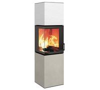 Poêle à bois Neocube S10 5,4 kW Just White, Phedra