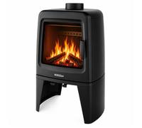 Poêle à bois NORDFLAM - CARINI 8 kW en Fonte - Noir
