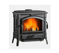 La Nordica Isotta 16 Poêle À Bois 11.9kW 341M³ Fonte Émaillée Noire CE A 3002340