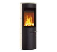 Poêle à bois Olsberg Tacora Compact 6 kW étanche Revêtement en céramique érable
