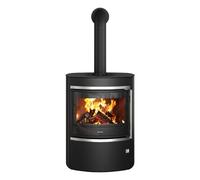 Poêle à bois Oranier Feras 7 kW Acier noir