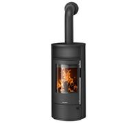 Poêle à bois Oranier Polar Neo 8 | 8 kW Acier noir
