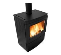 Poêle à bois Palazzetti Nicole Foyer en fonte 9,1 kW