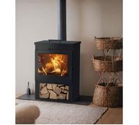 Poêle à bois - PANADERO - Bacalan Ecodesign - 10,2 kw - Bûches 50 cm