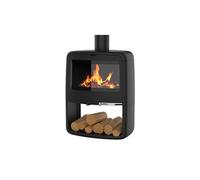 Poêle à bois en fonte Supra Paul bûcher 10kW 200m²