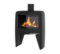 Poêle à bois – PAUL HAUT – 10 kW – Fonte étanche – EcoDesign