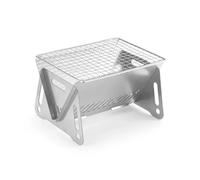 Poêle à bois pliable pour barbecue,poêle à bois extérieur,Eva de pique-nique,feu de joie,poêle solo au charbon de bois,camping - Type Rouge