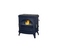Godin Petit Carvin Bois de chauffage Anthracite, Noir