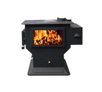 Poêle à bois portable avec four - Poêle à bois pour cuisine, camping, barbecue, chauffage extérieur - Poêle à bois compact et efficace