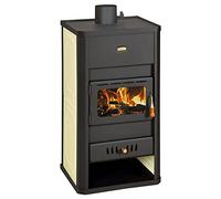 Poêle à bois pour système de chauffage central Prity S3 W13 avec chaudière intégrée