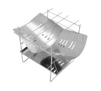 Poêle à Bois pour Tente Poêle de Camping Pliable à Combustion Bois | Gril Pliant Compact Pour Randonnée Camping Pique-Nique Survivalisme Fêtes En Plein Air Randonnées Activités Extérieures