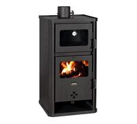 Poele a bois PRITY FM D Eko 11 8 kW avec four sortie 130 mm