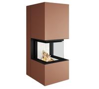 Poêle à bois Spartherm SEE Artemis 9,3 kW Kupfer, eboris 1300 ultra, Komplettsatz Elfenbein
