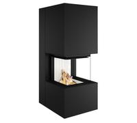 Poêle à bois Spartherm SEE Artemis 9,3 kW Nero, eboris 1300 ultra, Komplettsatz Elfenbein