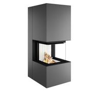 Poêle à bois Spartherm SEE Artemis 9,3 kW Titan, eboris 1300 ultra, Komplettsatz Elfenbein