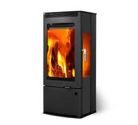 Poêle à bois – TALMA TRI VISION – 9,1 kW – Acier vertical