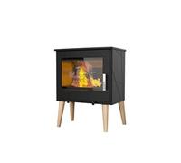 Poêle à bois USKO 8.7KW en fonte - étanche - eco design