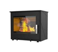 Poêle à bois – USKO RABAISSÉ – 8,7 kW – Fonte étanche – EcoDesign