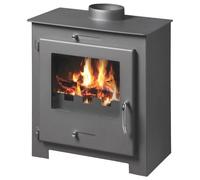 Poêle à bois V05 Bora Lux - 8,25 kW, design moderne et élégant