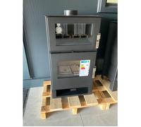 Poêle à bois Verso F - 9 kW | Avec four intégré pour cuisson traditionnelle