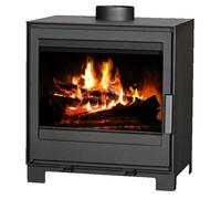 Poele a bois VICTORIA Cube L 6 1 kW sortie 150 mm
