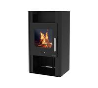 Poêle à bois Wamsler Cube 6 kW Stahl