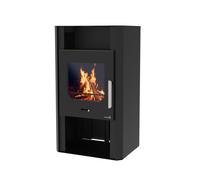 Poêle à bois Wamsler Cube Acier noir
