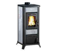 Poêle à bois Wamsler Romantik 7,5 kW pierre naturelle
