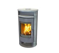 Poêle à bois Wamsler Roto Pierre naturelle