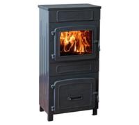 Poêle à bois Wamsler WO 109-8 | 8 kW avec fenêtre de visualisation