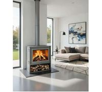 Poêle à bois / Zeux 700 / 11 kW / Efficacit Triple combustion / Rendement 76% / 320 m3