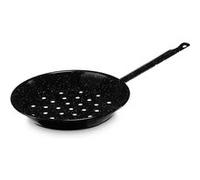 Poele à Chataignes Induction 26 cm Acier Émaillé Tous Feux Feu, Gaz, Four, Briebe, Levante, , Noir Noir
