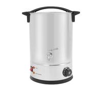 Poêle à cire 1800 W - 12 l - Grand volume - Récipient de fusion - Fondeur de cire en acier inoxydable - Plage de température 30-110 °C - Idéal pour les familles, les usines, les fermes, les petits