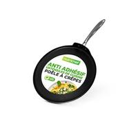 Poêle à Crêpes - - 30 cm - aluminium anodisé dur - noir